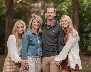 Chiropractor Clemmons NC Adam Williams With Family